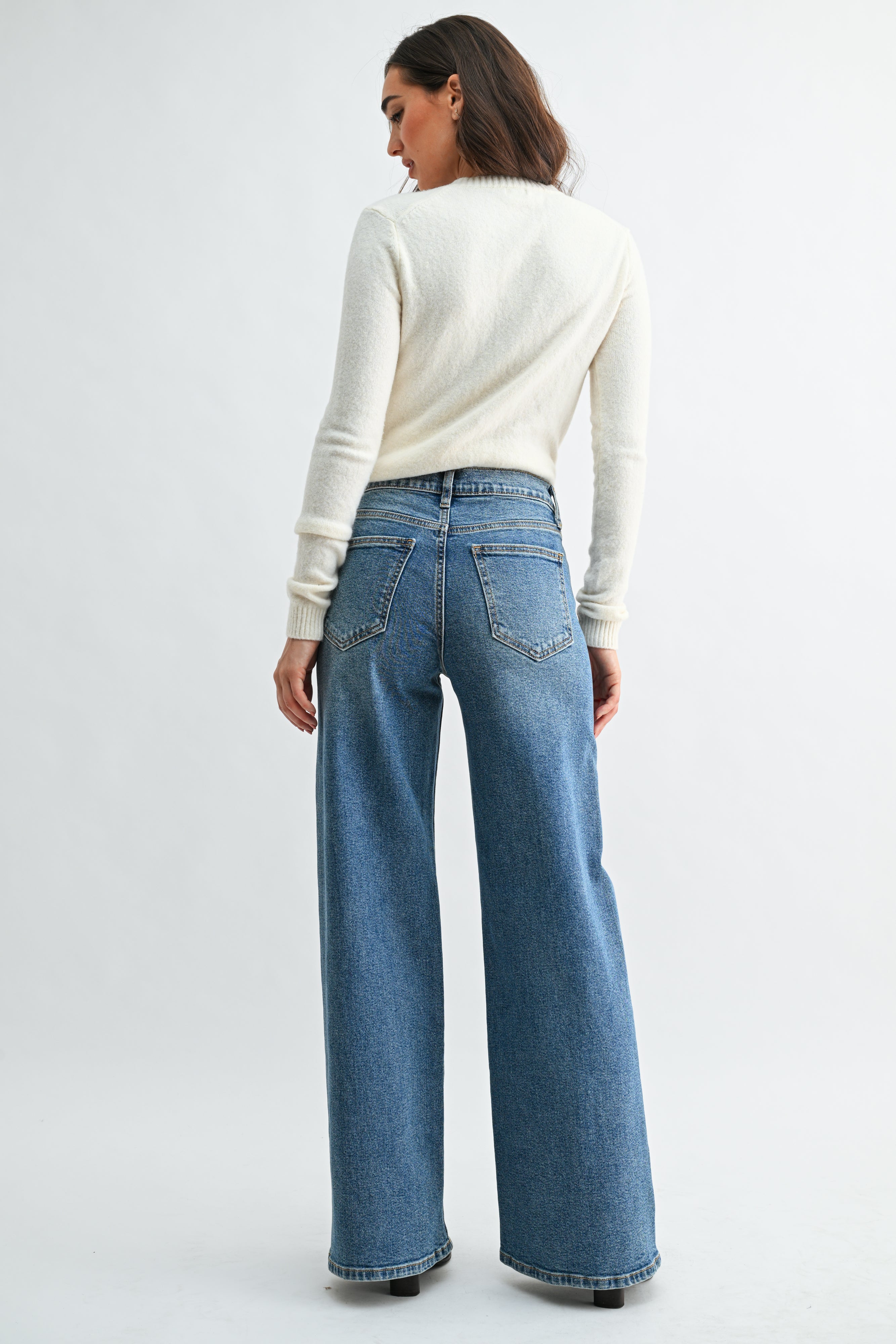 Cora Twisted Seam Wide Leg-4