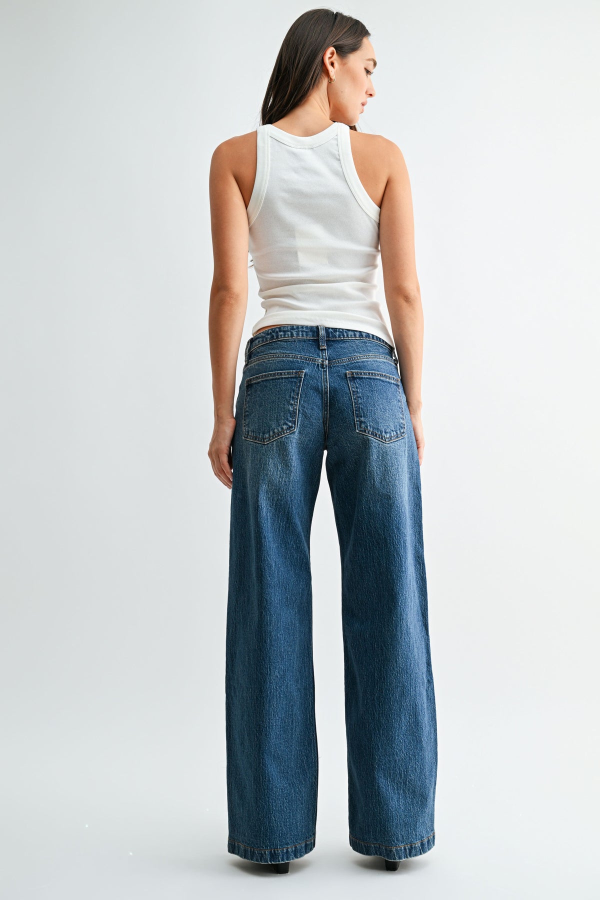 Beau Low Rise Baggy Jean-7