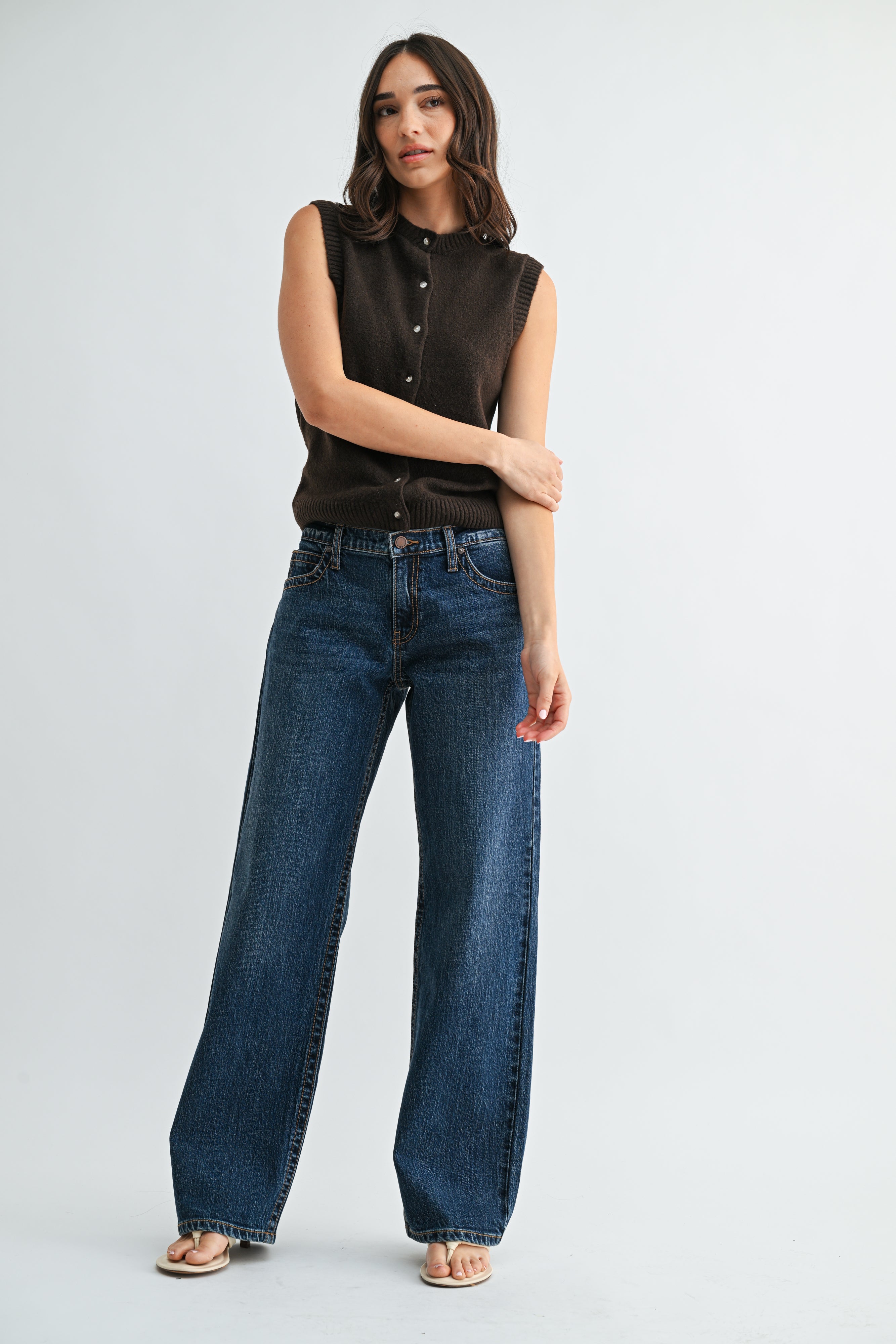 Whimsy Thread Detail Classic Straight-2