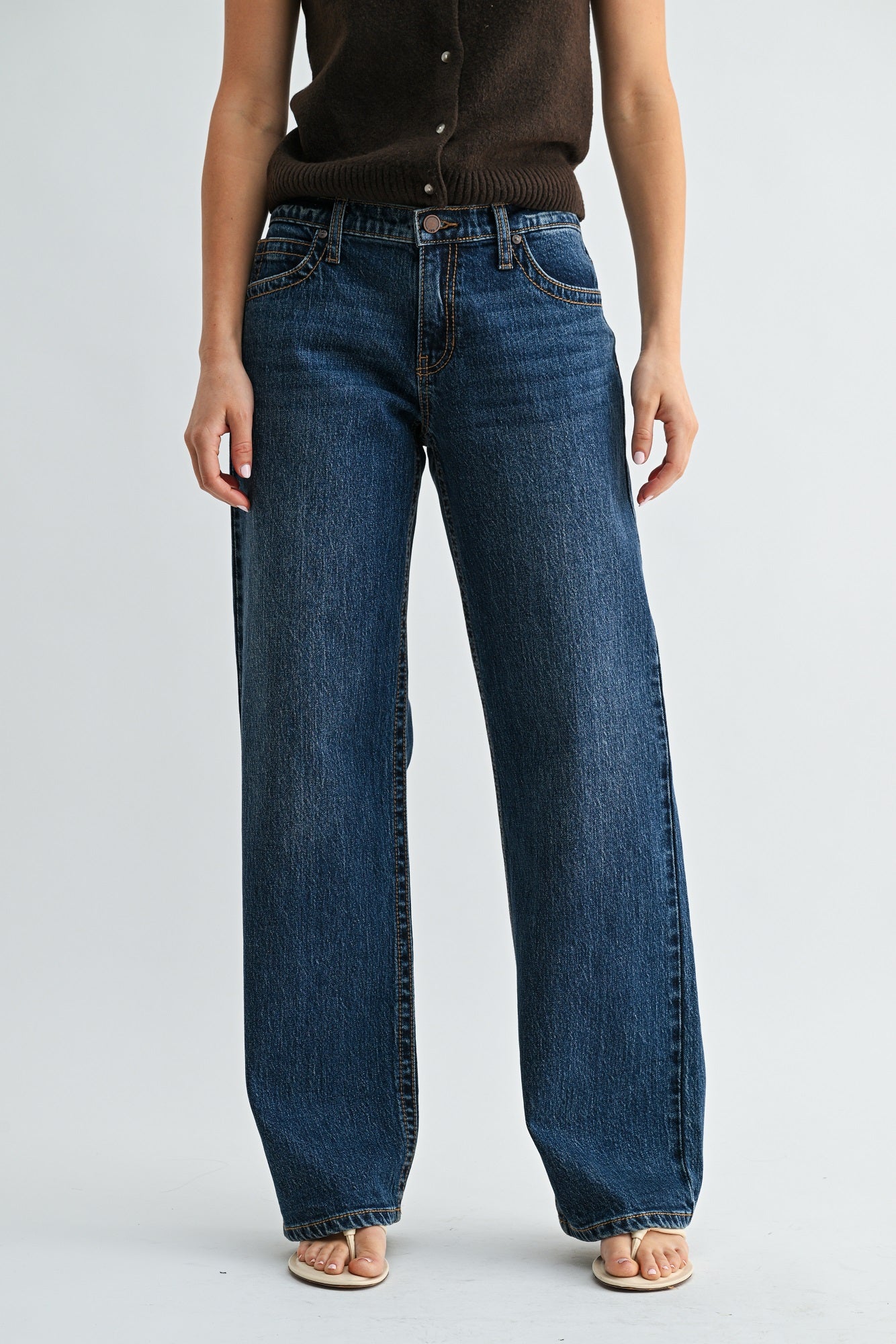 Whimsy Thread Detail Classic Straight-1