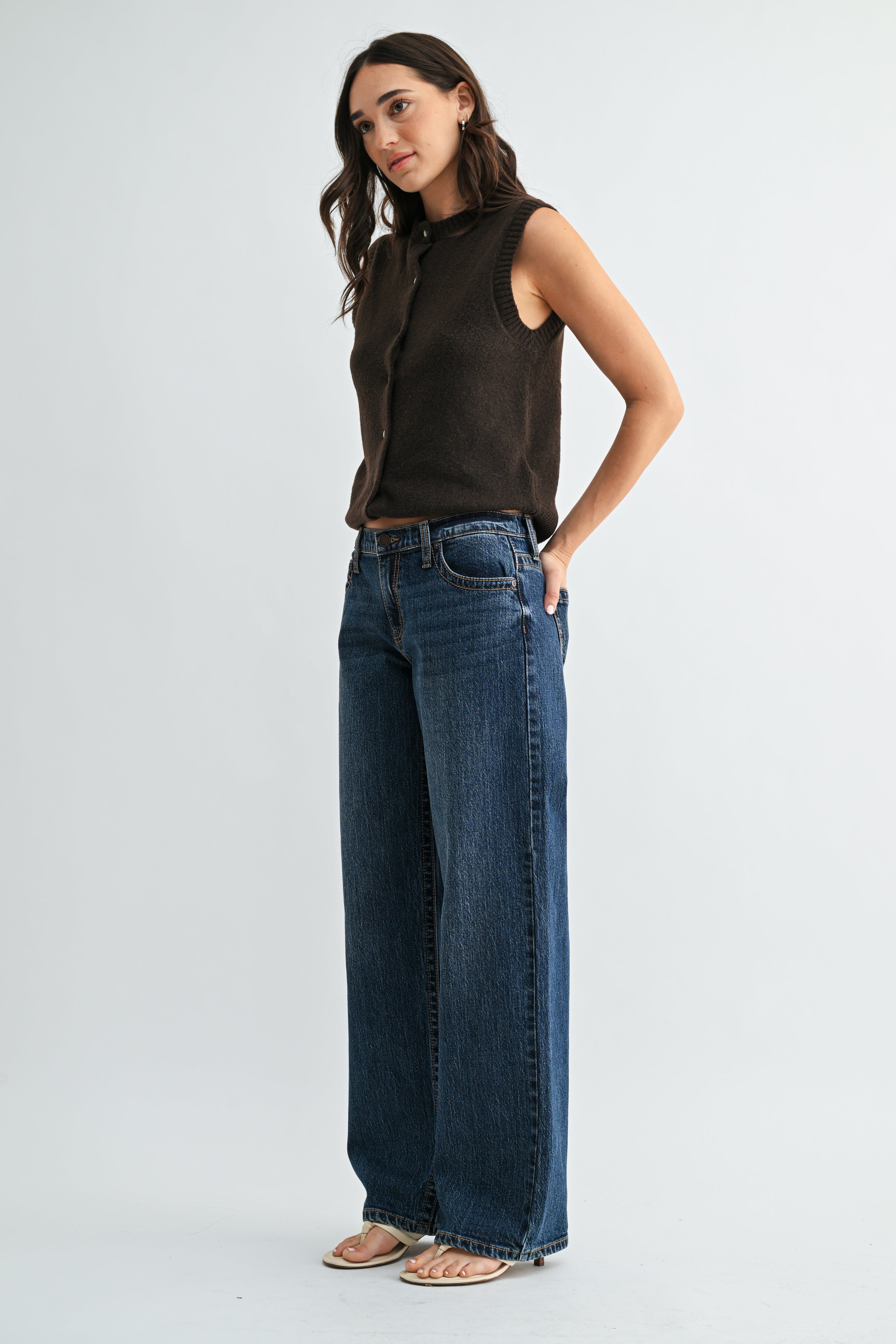 Whimsy Thread Detail Classic Straight-3