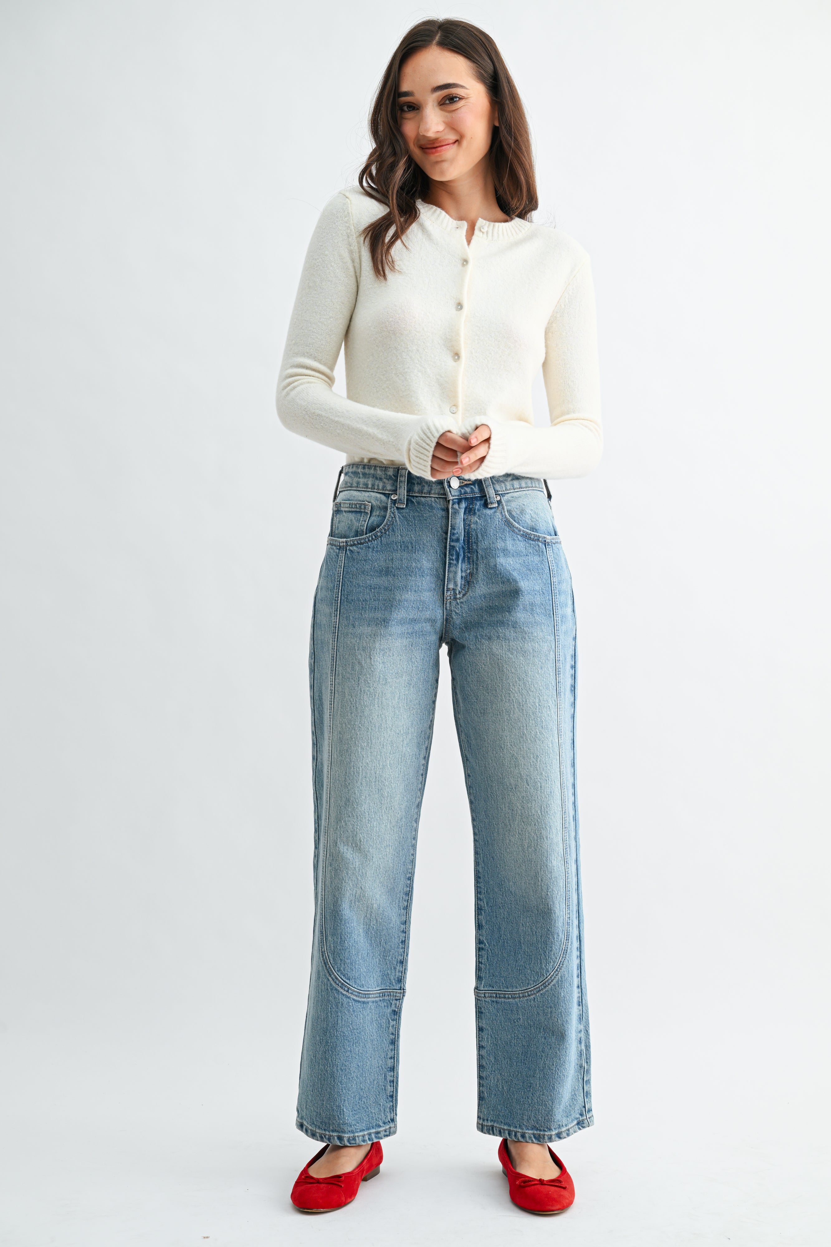 Mimi Curved Seam Straight