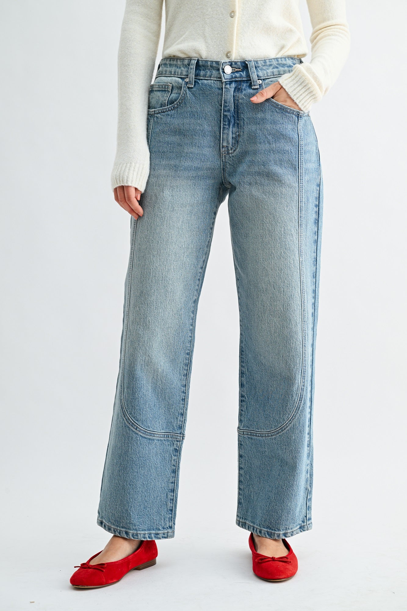 Mimi Curved Seam Straight-4