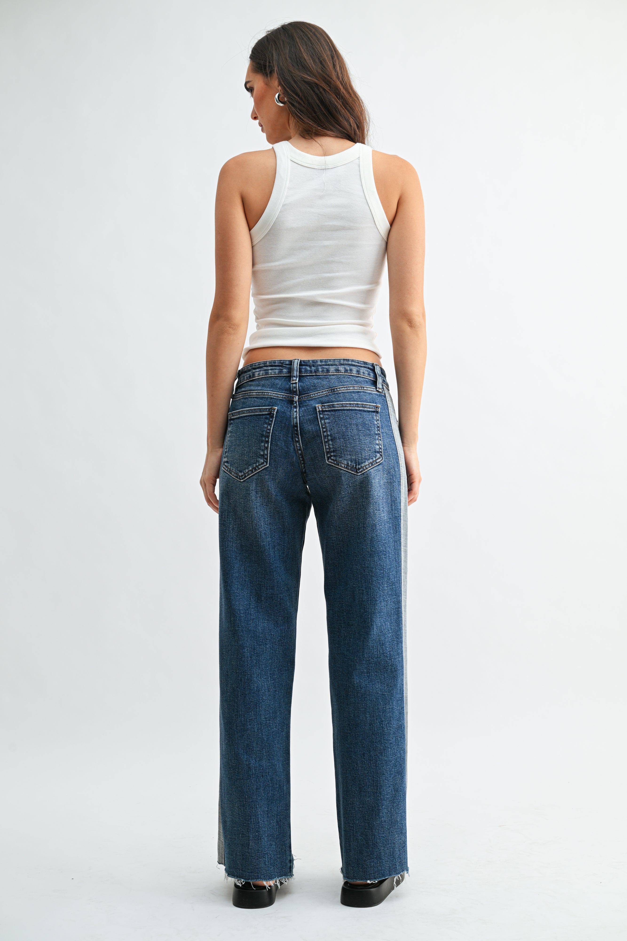 Celine Tuxedo Stripe Wide Leg-3