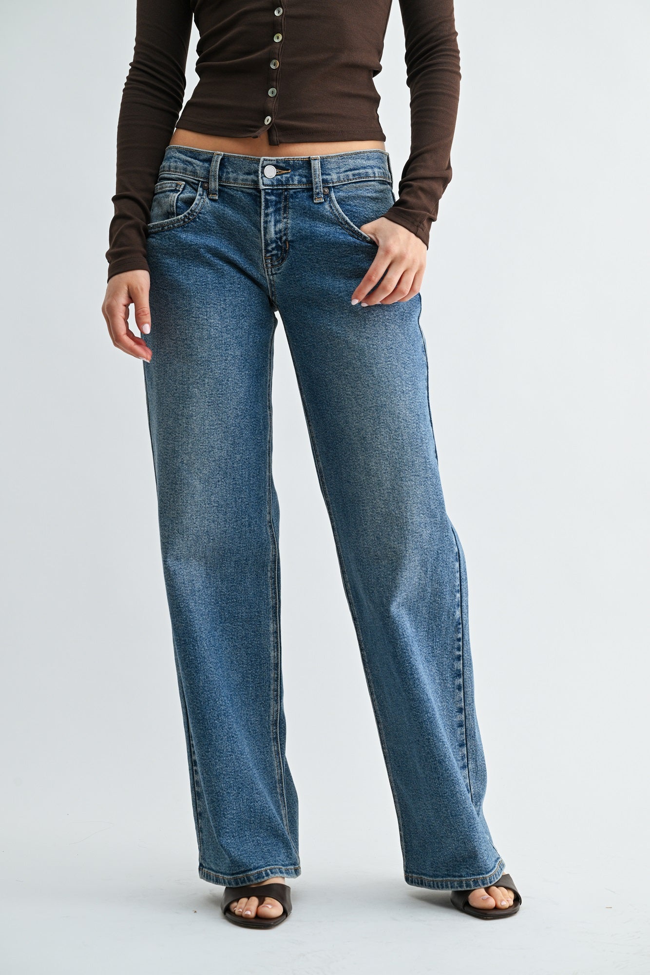 Jolie Mid Rise Relaxed Straight-4