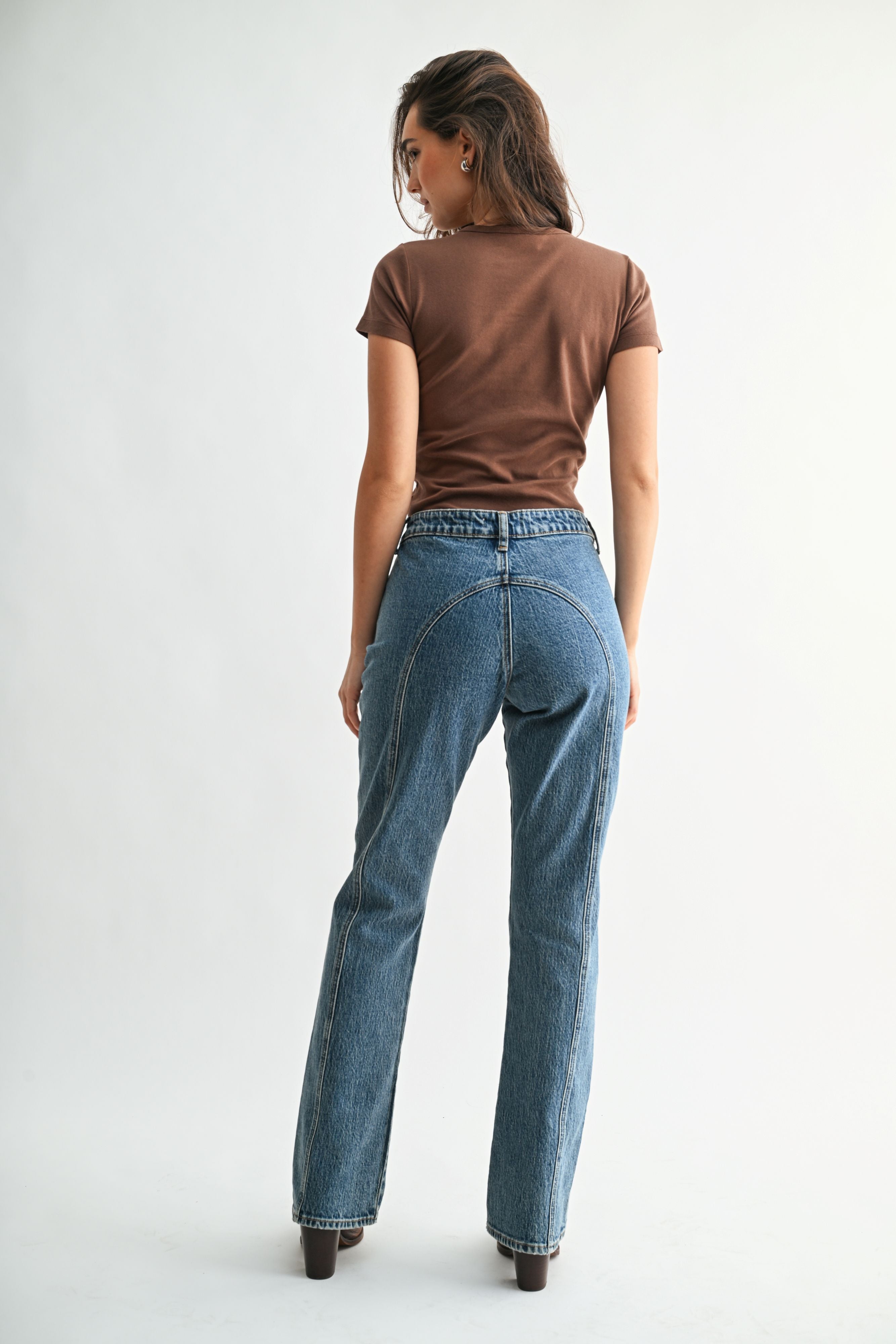 Vera Seamed Bootcut-3