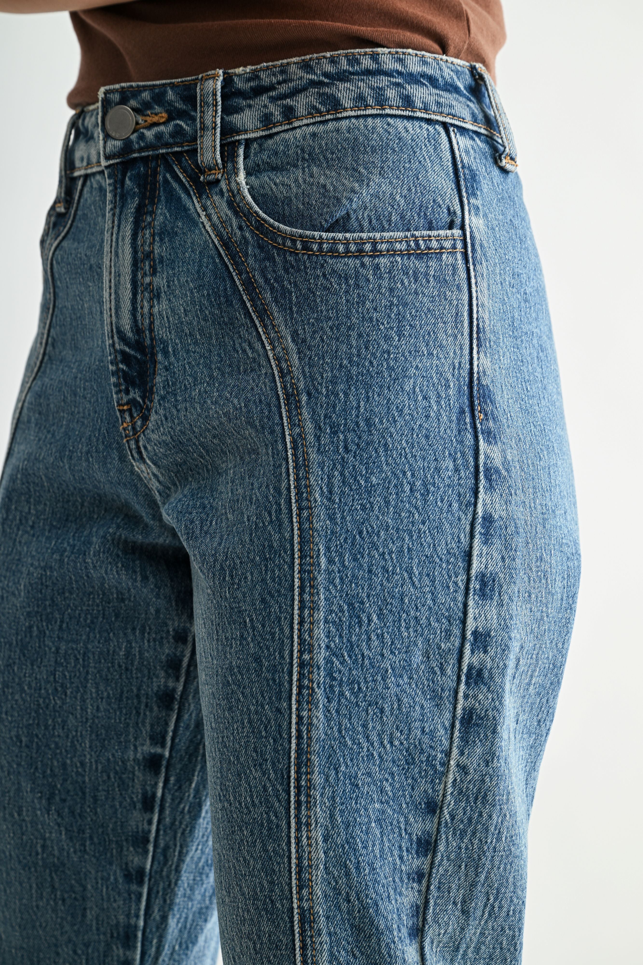 Vera Seamed Bootcut-4