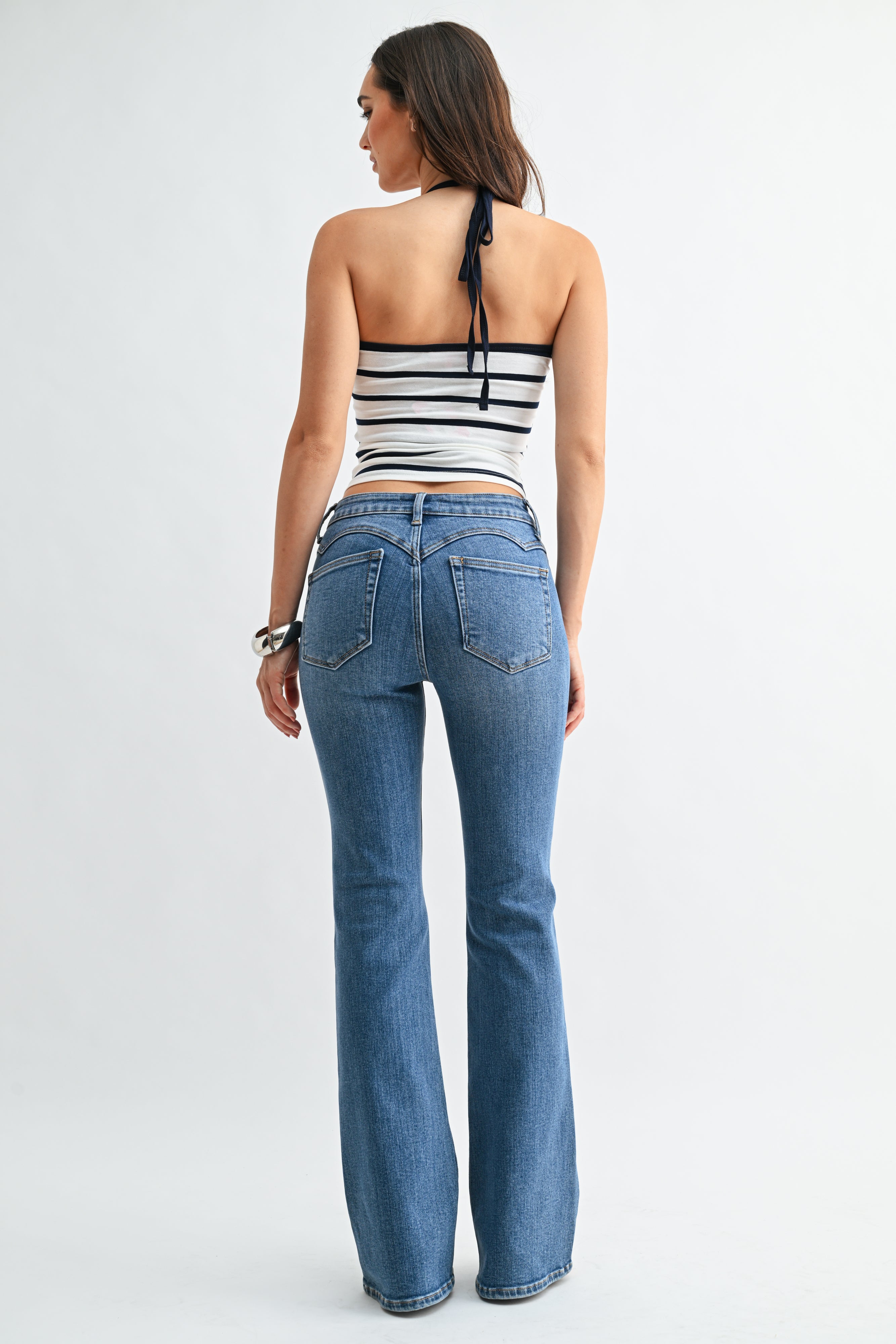 Alina Curved Yoke Flare-3