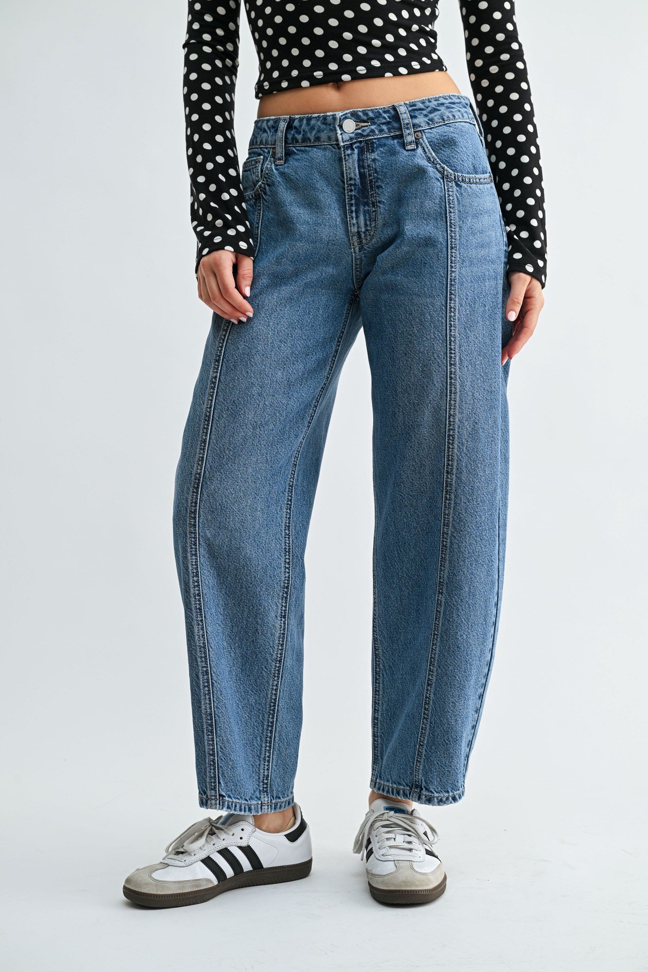 Wren Seamed Barrel Jean-1