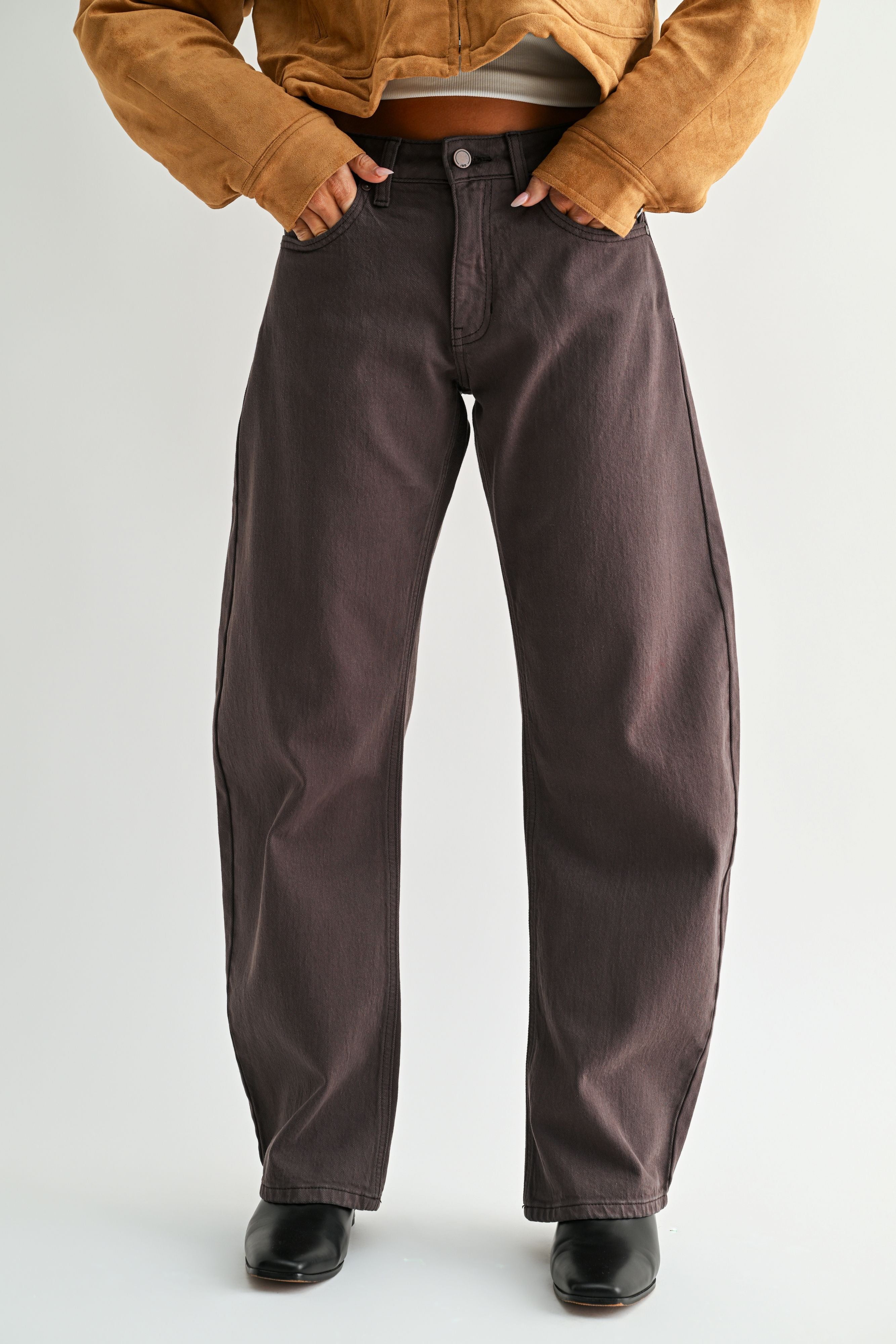 Alba 5 Pocket Barrel Jean-1