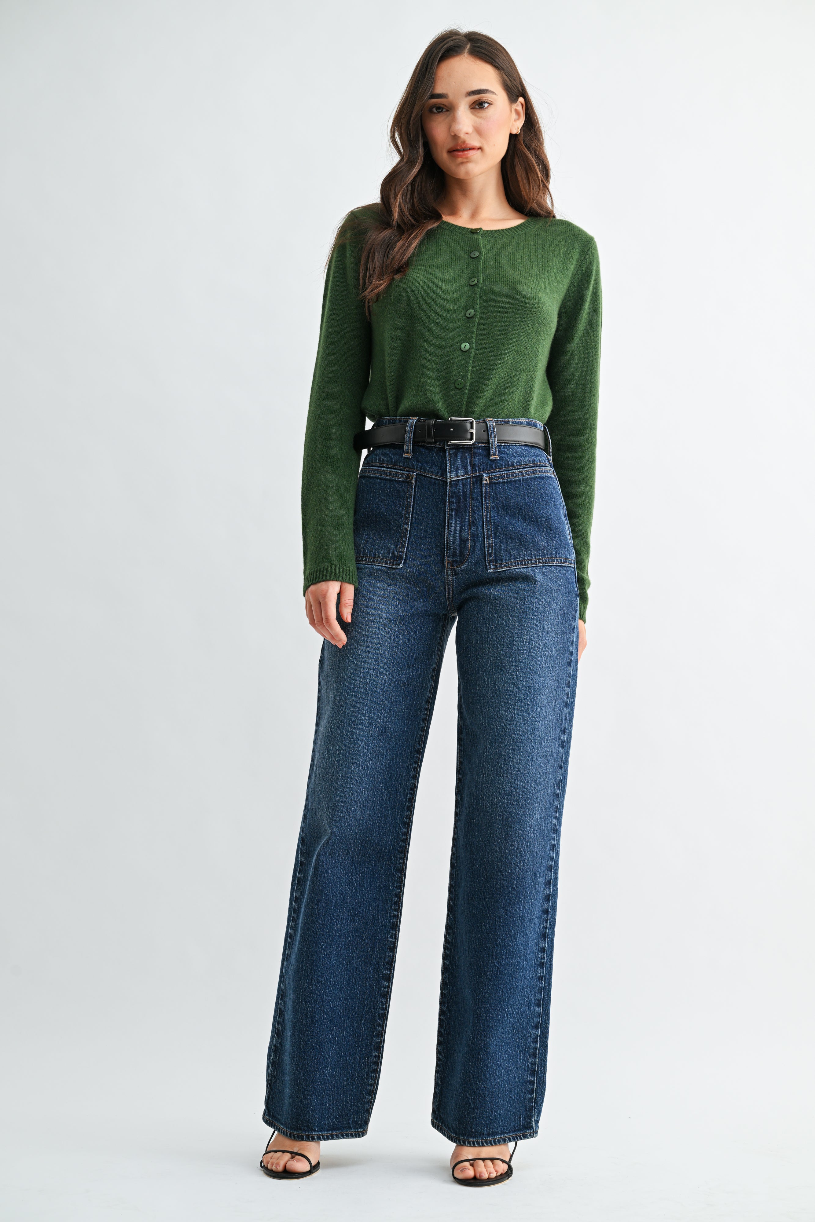 Noa Square Patch Pocket Straight-2