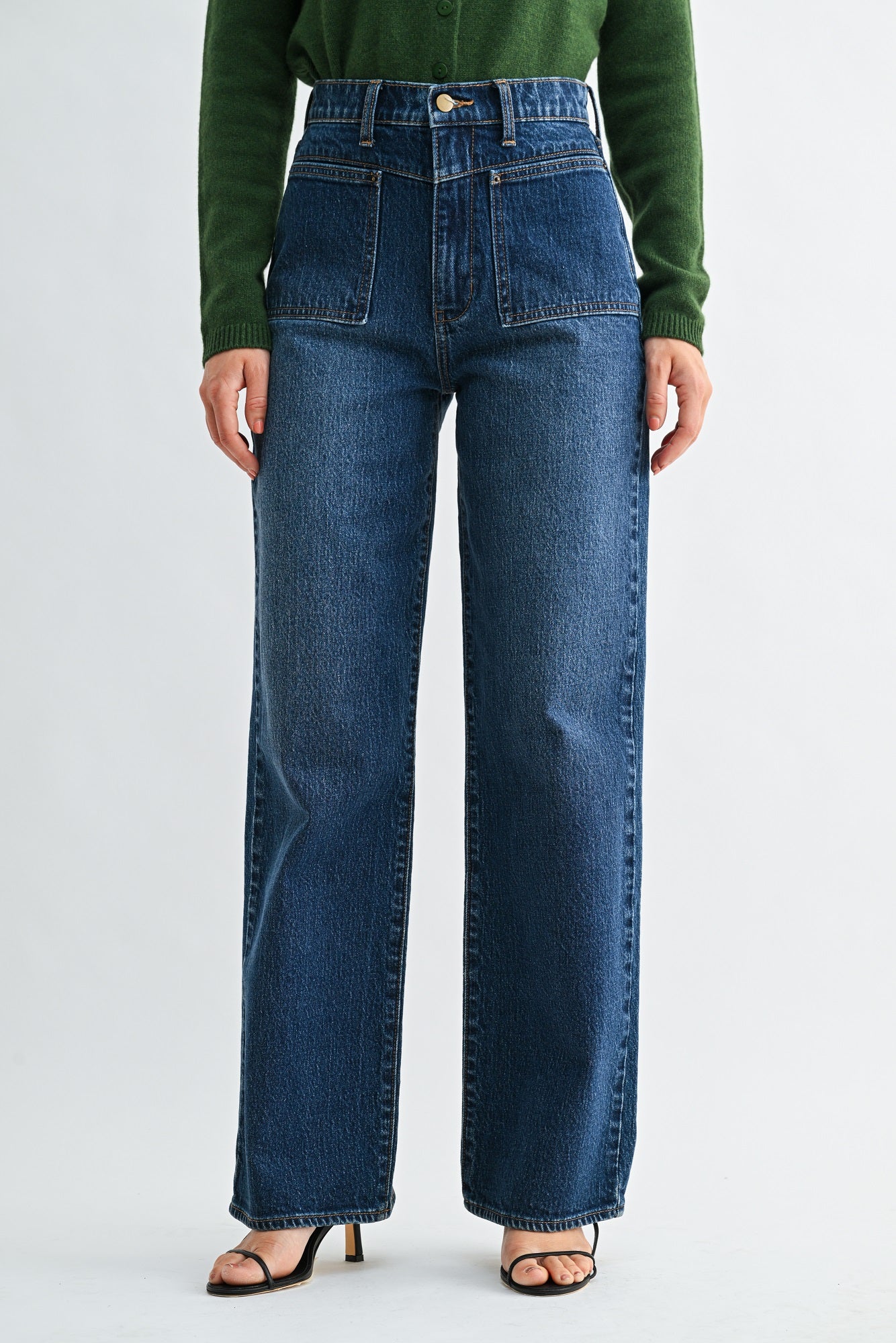 Noa Square Patch Pocket Straight-1