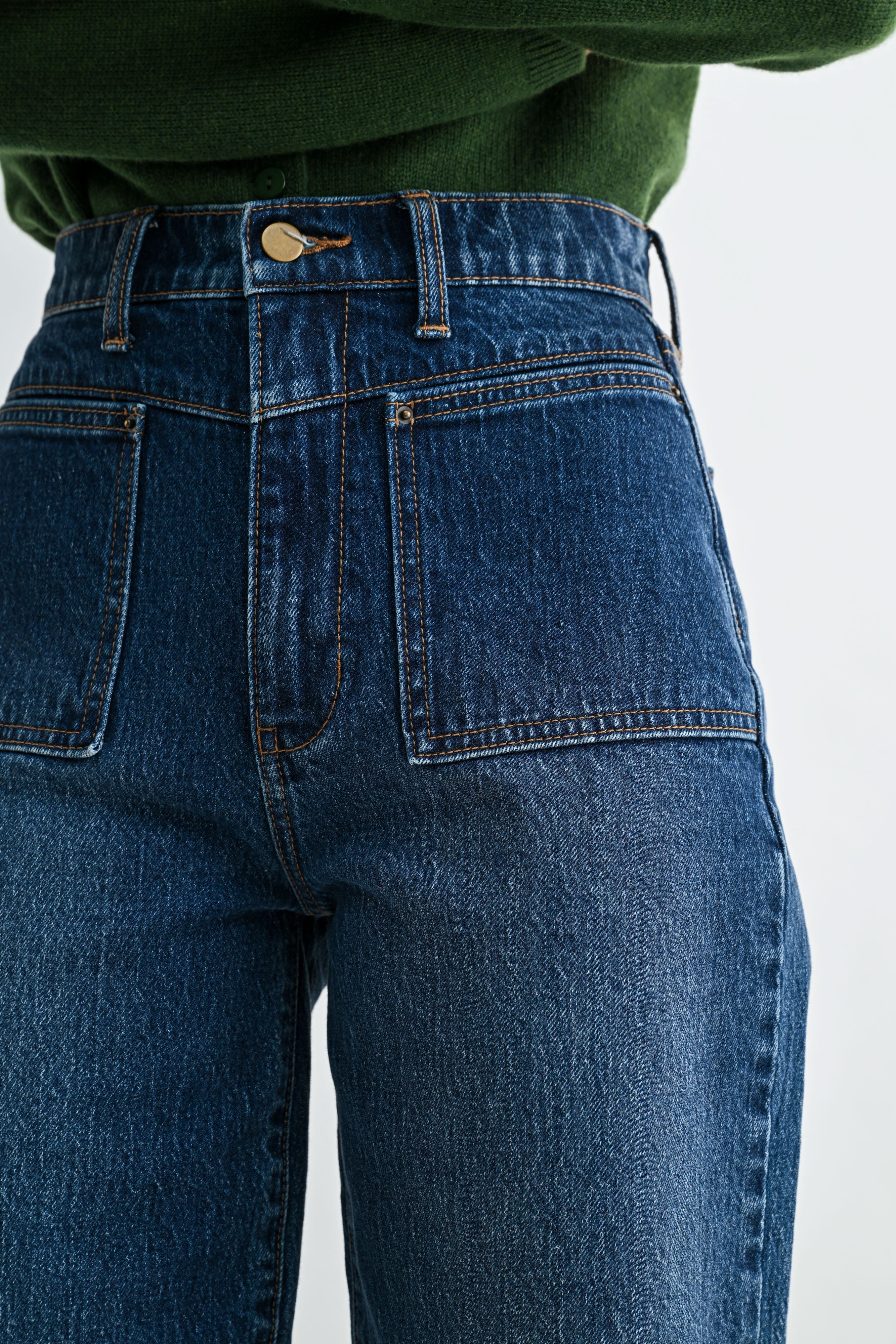 Noa Square Patch Pocket Straight-5