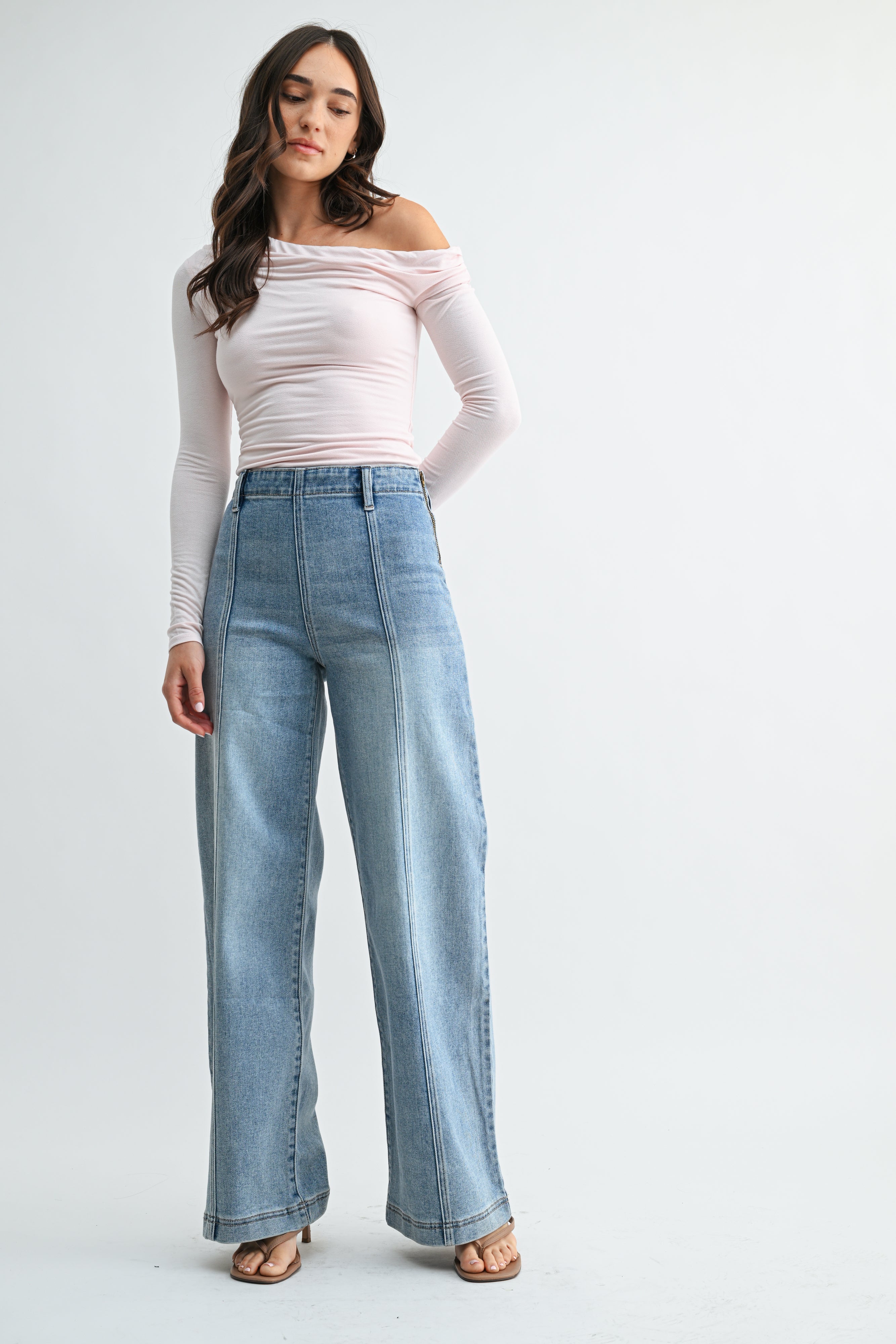 Ilia Front Seamed Dressy Pants-2