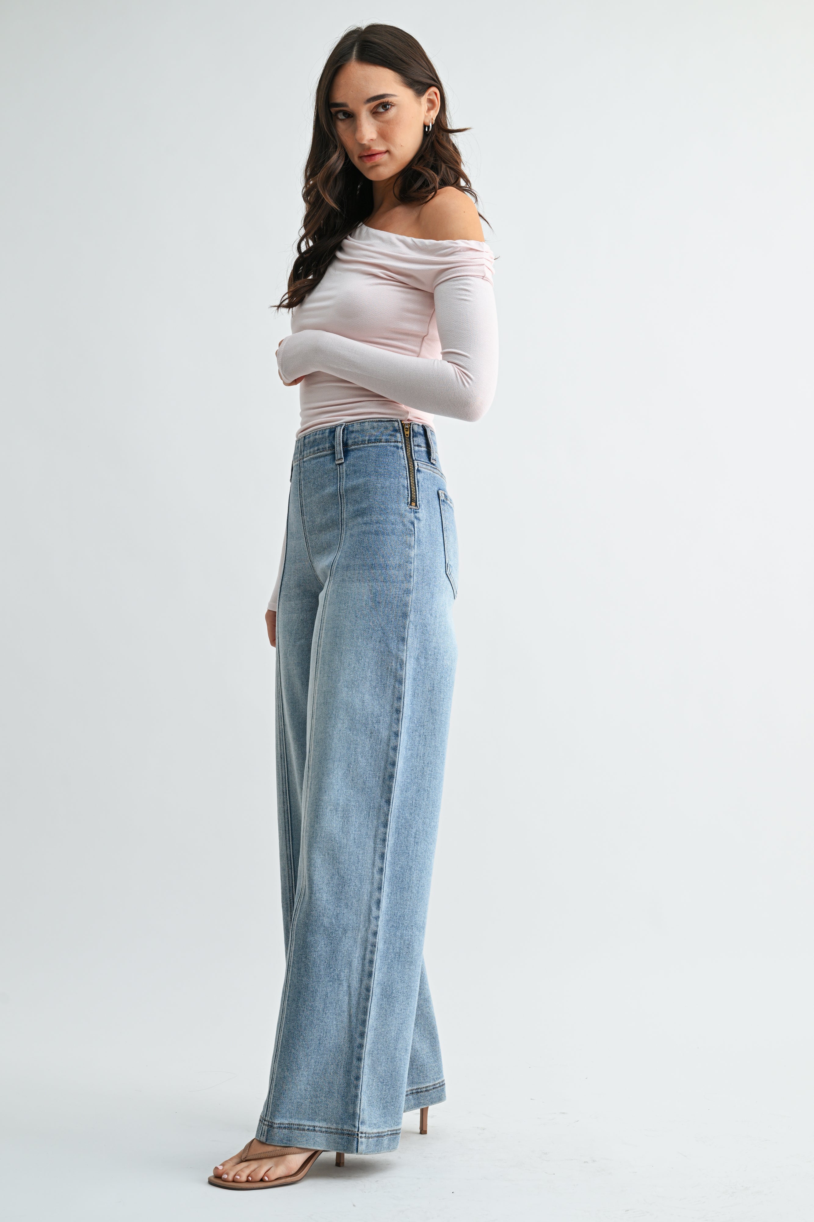 Ilia Front Seamed Dressy Pants-3